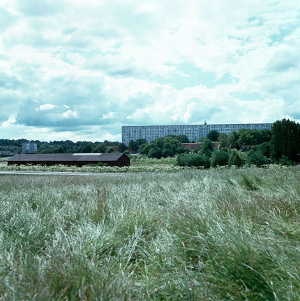 Ladugårdsgärdet söderut mot Radiohuset