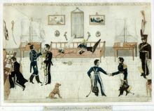 Teckning från Generaladjutantens expedition, 1817