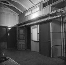 Bellmansgatan 2, översta våningen. Biljettkontor