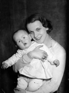 Porträtt av Bjugren, mor och barn