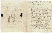 Moder hotar son med Guds dom 1738