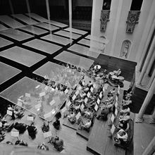 Konserthuset. Scenen ovanifrån