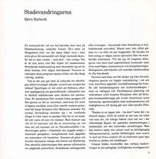 Stadsvandringarna / Björn Hallerdt
