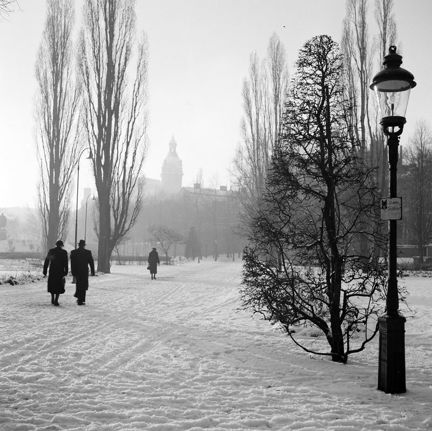 Kungsträdgården, jan. 1943