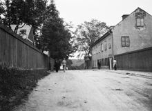 Bondegatan österut mot Hammarby sjö. Bondegatan 52, senare 92. Motsvarar idag området öster om Sofiaskolan