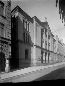 Blasieholmskyrkan, exteriör, Blasieholmsgatan 5