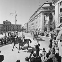 Vaktparaden på Gustav Adolfs Torg