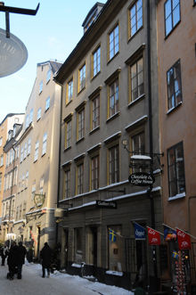 Österlånggatan 29 mot norr