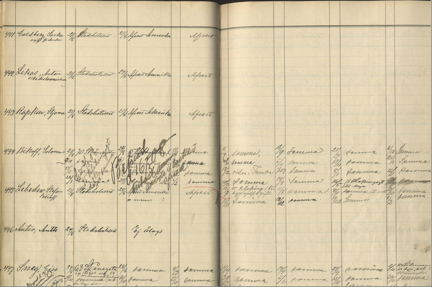 Ryske medborgaren Salomon Bikoff måste anmäla var han bor varje vecka