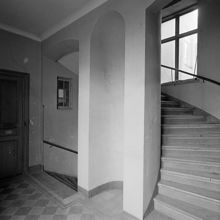 Drottninggatan 45. Trapphus i gårdshuset