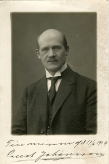 Kungsholms baptistförsamling 1870-1985, Gustaf Johansson
