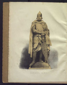 Birger Jarl : några minnesblad af den 21 oktober 1854 (dagen då hans bildstod i Stockholm aftäcktes) : med en afbildning af bildstoden