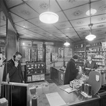 Drottninggatan 45. Tobakshandel, Meijers eftr