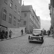 Peter Myndes Backe västerut mot Götgatan