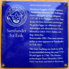 Monteliushuset, S:t Paulsgatan 11 (Östergötland 10)