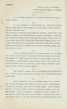 En fortsättningskurs på Kvinnliga medborgarskolan vid Fogelstad 1930