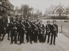 Brandkåren på Barnens dag 1910
