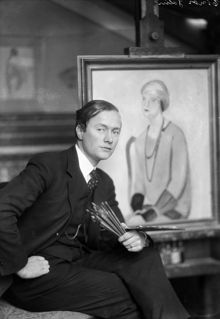 Porträtt av konstnären Einar Jolin