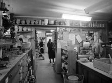 Mäster Samuelsgatan 45. Nordiska Fröhandelns butik