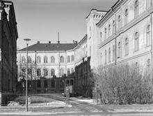 Gamla Karolinska institutet. Flygeln mot Eiraplan