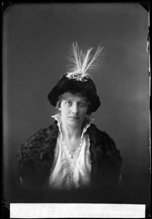 Porträtt av Elsa Svensson.