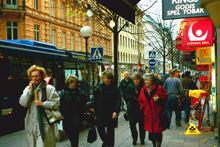 Människor på Kungsgatan