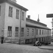Stadsmuseet, fasaden mot Peter Myndes Backe