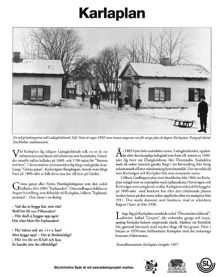 Karlaplan - kort beskrivning av områdets historia