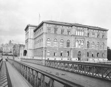 Nationalmuseum sett från Skeppsholmsbron