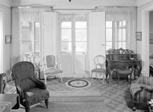 Lilla Hornsberg. Interiör från familjen Bedingers hem