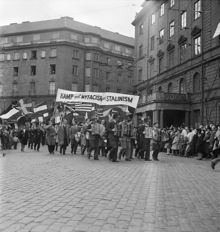 Första maj i Stockholm