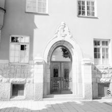 Erik Dahlbergsgatan 7, entréen