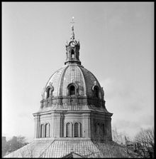 Kvarteret Läderkanonen. Hedvig Eleonora kyrka, tornet