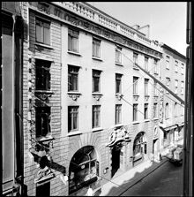 Sundsvalls Enskilda bank, Fredsgatan 4. Fasaddetaljer