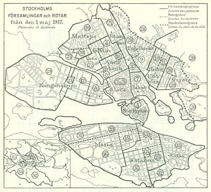 Rotekarta 1917.