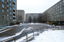 Nybohovsbacken och Nybohovsgränd i Liljeholmen