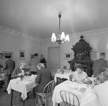 Danielssens pensionat, matsalen, Sibyllegatan 18