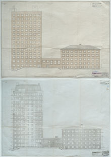 Kvinnohuset i Stadshagen - ritningar från 1942-1945