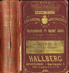 Stockholms adresskalender 1905
