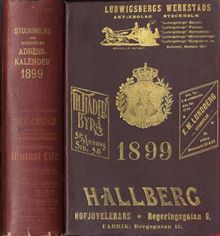 Stockholms adresskalender 1899