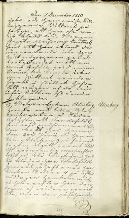 Änkan Almberg vittnar om hur Tandefeldt var klädd den 20 juni 1810.