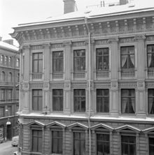 Sibyllegatan 39, hörnet Linnégatan