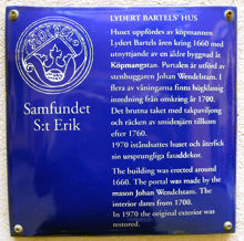 Lydert Bartels’ hus, Själagårdsgatan 2 (Cepheus 25)