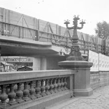 Gamla Kungsbron. Nya Kungsbron byggs