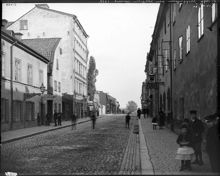 Skeppargatan norrut från Storgatan