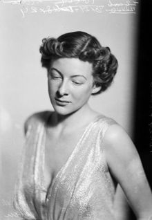 Porträtt av Margit von Rosen