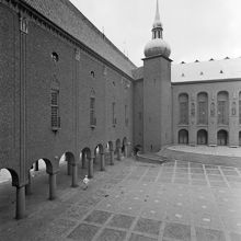 Stadshuset. Borgargården