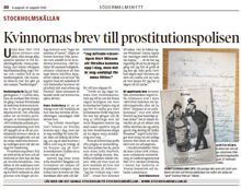 Kvinnornas brev till prostitutionspolisen