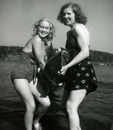 Farstanäset: Kanoten sjösättes 1943