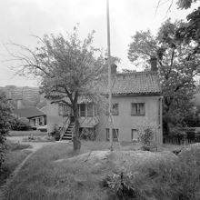 Långholmen. Byggnader vid Mälarvarvet